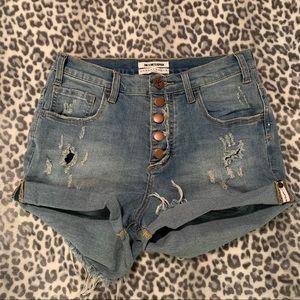 One Teaspoon High Waisted Jean shorts